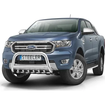 Tuning Ochranný rám "A" s příčkou a nápravnicí - Ford Ranger (2019 - 2022)
