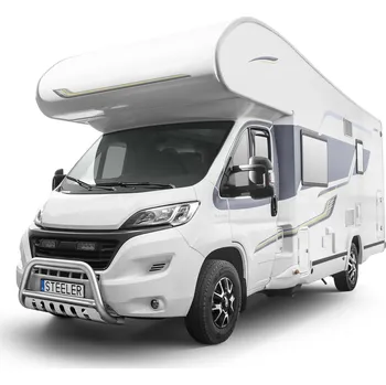 Tuning Ochranný rám "A" s příčkou a nápravovou deskou - Fiat Ducato Camper (2006 - 2014 - 2016 -)