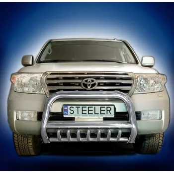 Tuning Ochranný rám "A" s příčkou a nápravnicí - Toyota Land Cruiser V8 (2007 - 2012)