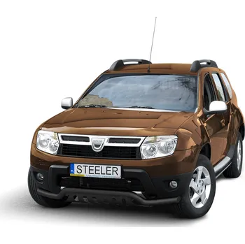 Tuning Rám pod nárazník s plechem nápravy ČERNÝ - Dacia Duster (2010 - 2014)