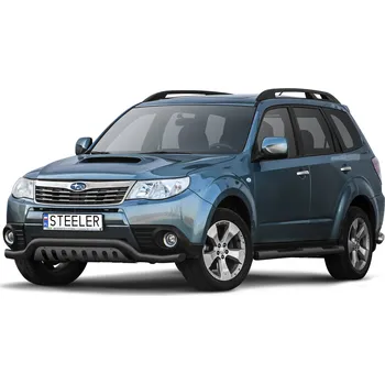 Tuning Rám pod nárazník s plechem nápravy ČERNÝ - Subaru Forester (2008 - 2013)