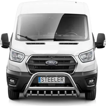 Tuning Ochranný rám "A" s příčkou a nápravnicí - Ford Transit (2014 - 2019 -)