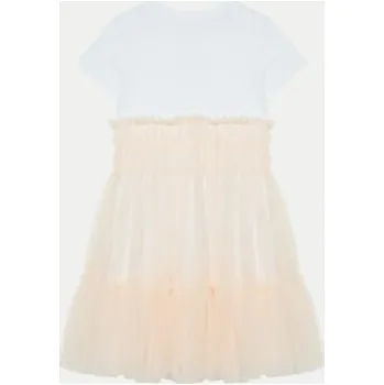 Dámské oblečení Guess Každodenní šaty J5RK18 K6YW0 Růžová Regular Fit 8Y