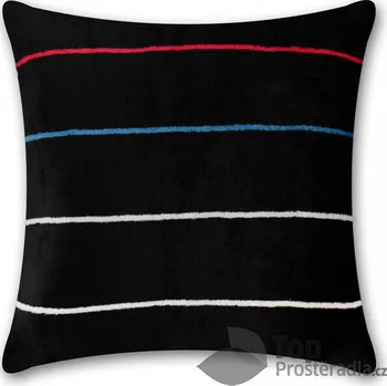 Povlak na polštářek Povlak na polštářek mikroflanel 40x40 - Černé linie