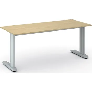 Psací stůl B2B Partner Kancelářský psací stůl PRIMO FLEXIBLE, 180x80 cm, bříza