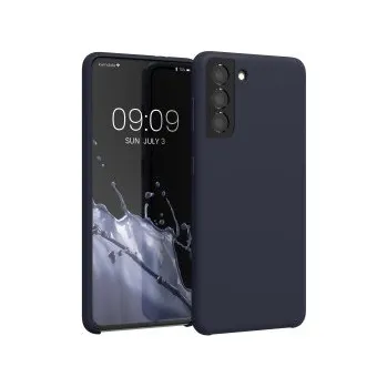 Pouzdro na mobilní telefon Pouzdro pro Samsung Galaxy S21 - tmavě modrá