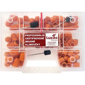 LUKAS Podological LUKAS PODO sada brusných kloboučků v boxu