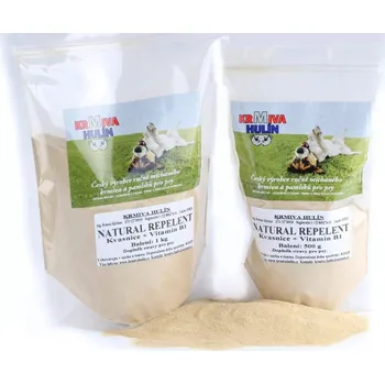NATURAL REPELENT - Pivovarské kvasnice + Vitamin B1 - pro psy 1 kg