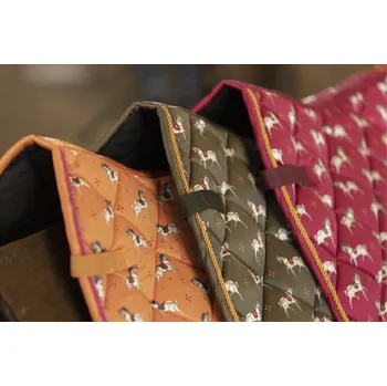 Dečka podsedlová Allure Cheval HKM, oranžová, Pony - Drezurní