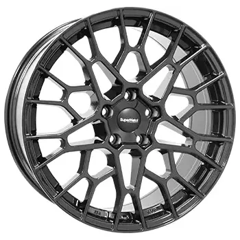 Alu kolo Alu kola SUPER METAL CELL, 20x9 5x120 ET45, černá lesklá (zátěžová)