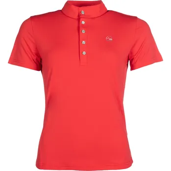 Triko funkční Aruba HKM, s krátkým rukávem, dámské, červené, XXL