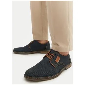 Pánská obuv Polobotky Rieker 13439-14 Tmavomodrá 45