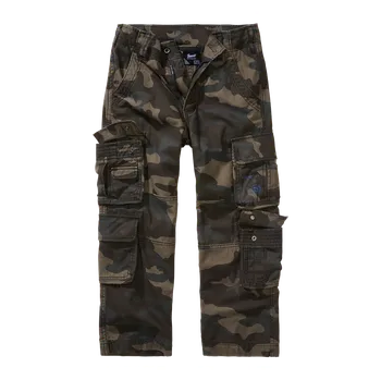 Dětské kalhoty Brandit Kids Pure Vintage Pants - Darkcamo 170/176