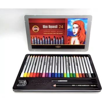 Kresba Umělecké akvarelové WAX pastely sada 24 barev