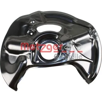 Brzdový kotouč Ochranný plech proti rozstřikování, brzdový kotouč METZGER 6115236