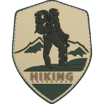 Nášivka FOSCO Nášivka HIKING ADVENTURE velcro BAREVNÁ