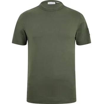 Pánské tričko Tričko Calvin Klein Jeans Olive LDY 1058335 XS