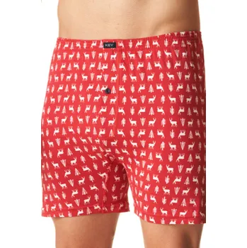 PÁNSKÉ ŠORTKY MXC 513 B24 Červená L