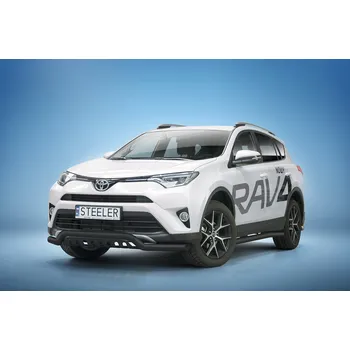 Tuning Rám pod nárazník s plechem nápravy ČERNÝ - Toyota RAV4 (2016 - 2018)