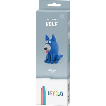Modelovací hmota Hey Clay Kreativní sada - Vlk