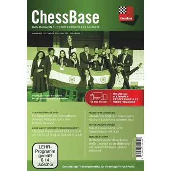 ChessBase Magazin 222 (November/Dezember 2024) - ChessBase GmbH