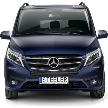 Auto-moto Přední světelná lišta ČERNÝ - Mercedes-Benz Vito (2020 -)