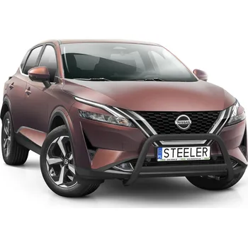 Tuning Ochranný rám "A" s příčkou ČERNÝ - Nissan Qashqai (2021 -)