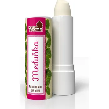 Péče o rty Balsamis Naturprodukt Bylinný Panthenol balzám na rty-Meduňka 4 g