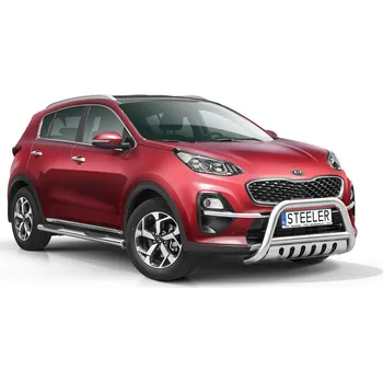 Tuning Ochranný rám "A" s příčkou a nápravovou deskou - KIA Sportage (2018 - 2021)