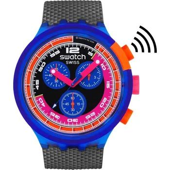 Módní doplněk Hodinky Swatch Neon Party To The Max Pay! Chronograph SB06N101-5300