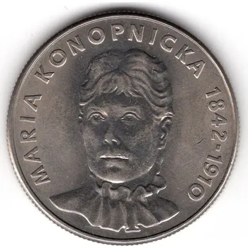 POLSKO. 20 złotych 1978. Konopnicka.