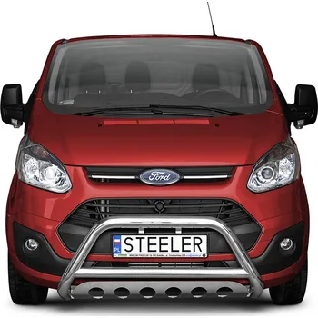 Tuning Ochranný rám "A" s příčkou a nápravovou deskou - Ford Transit Custom (2012 - 2018)