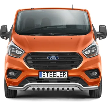 Tuning Rám pod nárazník s plechem nápravy - Ford Transit Custom (2018 - 2023)