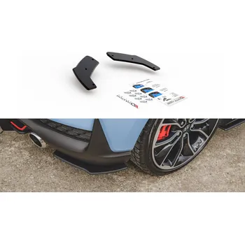 Cizojazyčná kniha Street Pro Rear Side Splitters Hyundai I30 N Mk3 Hatchback