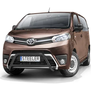 Tuning Ochranný rám "A" s příčkou ČERNÝ - Toyota ProAce (2016 -)