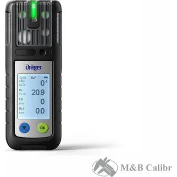 Bezpečnostní detektor Sada: plynový detektor Dräger X-am 2800 Ex, H2S-LC, CO-LC, O2