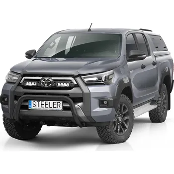 Auto-moto Ochranný rám "A" bez příčky ČERNÝ - Toyota Hilux Invincible (2021 -)