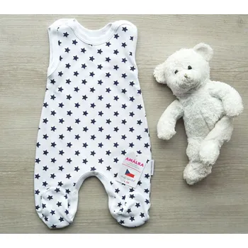 Dupačky AMÁLKA Bavlněné dupačky, magické hvězdičky Velikost: 74