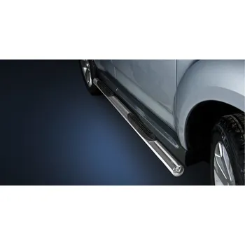 Auto-moto Boční rámy z nerezové oceli s plastovými schůdky - Mitsubishi Outlander (2009 - 2012)