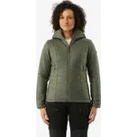 FORCLAZ Dámská turistická prošívaná bunda MT 100 2XL ZELENÁ