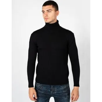 Pánský svetr Les Hommes Svetr LBK1000585U Černá Regular Fit XXL