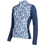 Triko funkční Chain HKM, dámské, bílé/námořnická modř, XL