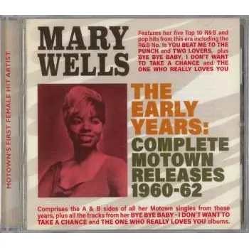Zahraniční hudba CD Mary Wells: The Early Years: Complete Motown Releases 1960-62 2019