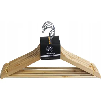 Věšák Dřevěné věšáky na oblečení 12 Ks