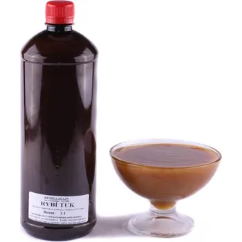 Návnadová surovina Rybí tuk pro kočky - Ze sladkovodních ryb 1 l