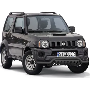 Auto-moto Rám pod nárazník s plechem nápravy ČERNÝ - Suzuki Jimny (2012 - 2018)