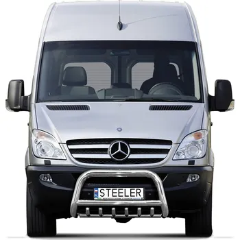Tuning Ochranný rám "A" s příčkou a nápravnicí - Mercedes-Benz Sprinter (2006 - 2014 - 2018)