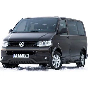 Auto-moto Rám pod nárazník s plechem nápravy ČERNÝ - Volkswagen T5 (2003 - 2015)