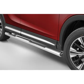 Auto-moto Boční rámy z nerezové oceli se schůdky z žebrového plechu - Mitsubishi Eclipse Cross (2017 -)