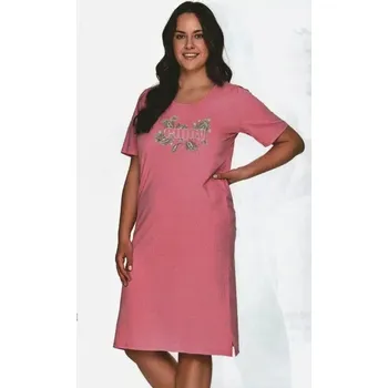 Dámská noční košile Dámská noční košile 2700-Olga, krátký rukáv, vel. XXL, 3XL